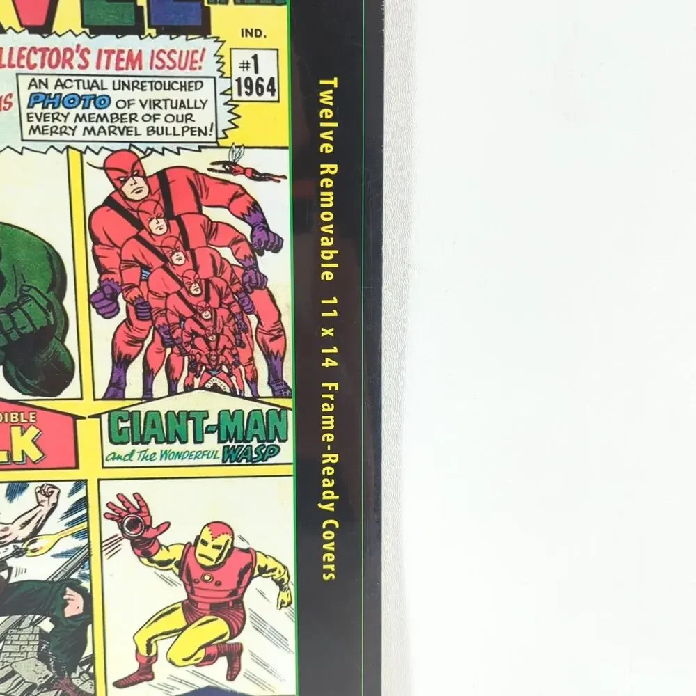 MARVEL Vintage 2017 Calendar Classic Covers Comics 11 x 14 Frame Ready Cover NEW